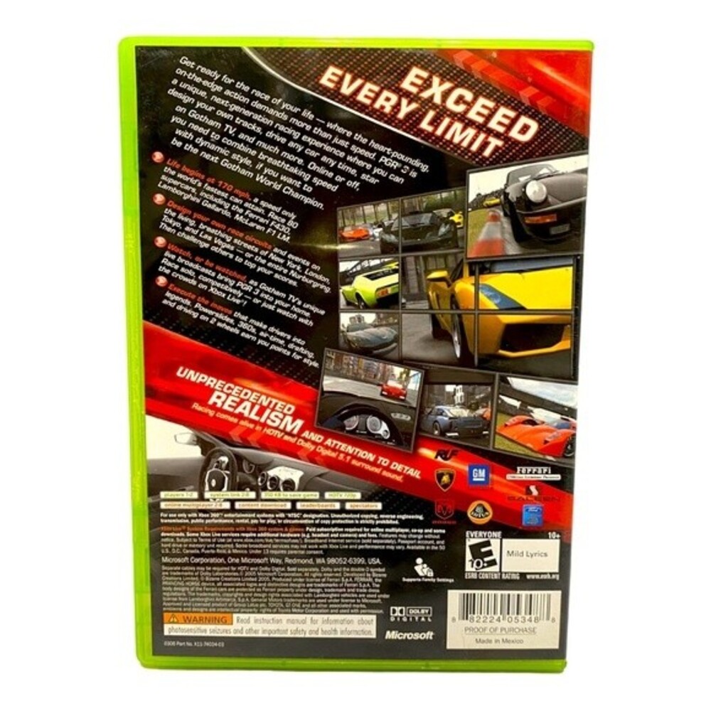 Project Gotham Racing 3 Xbox 360 - Picture 2 of 4